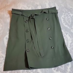 Army Green Skirt
